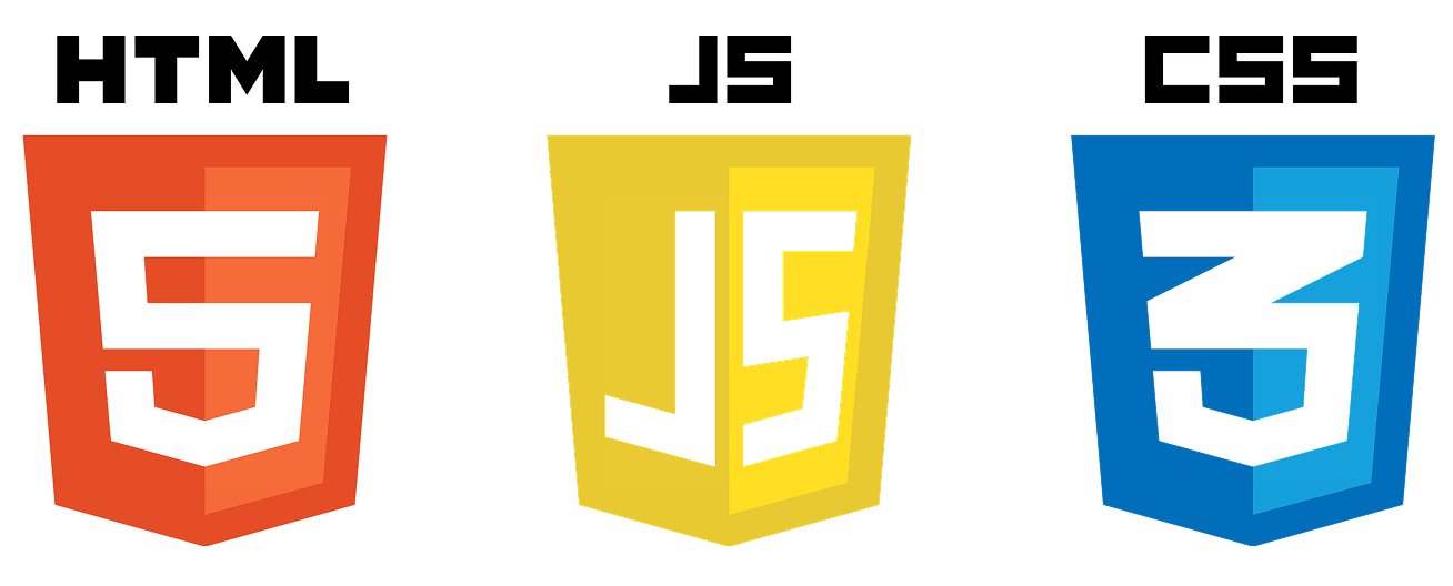 Web font (html, css and js) logo